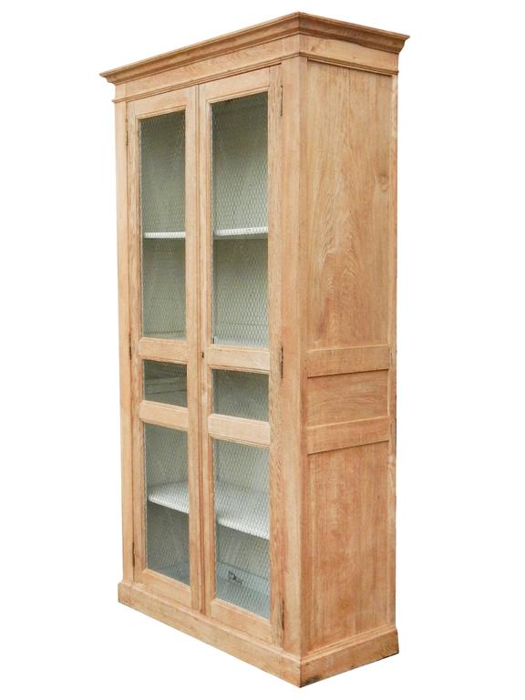 Pair of Early French Oak Armoires For Sale at 1stDibs