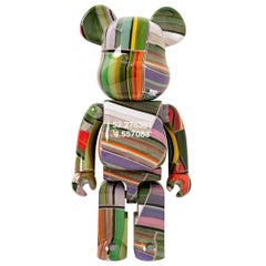 Bearbrick 1000% Benjamin Grant 'Overview' Lisse