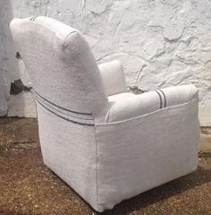 Child's Armchair in Vintage Linen
