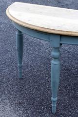 English Demilune Tables