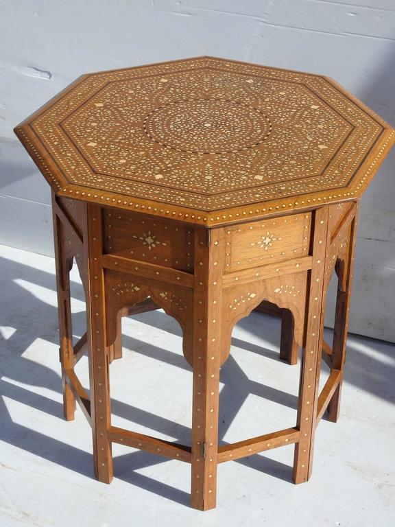 Kashmiri Side Table For Sale at 1stdibs