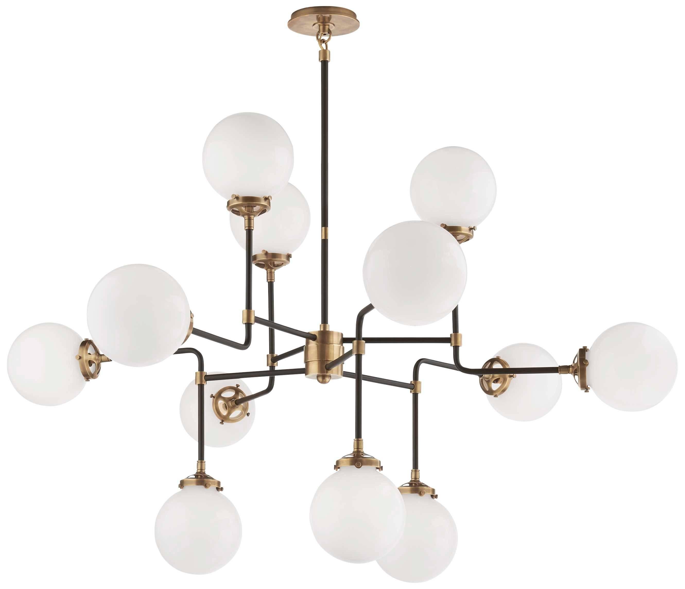 Mid-Century Style Chandelier For Sale