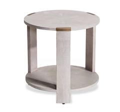 Cream Shargreen Side Table