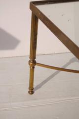 French Brass Coffee Table