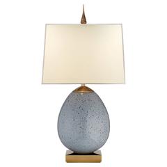 Blue and Gold Lamp