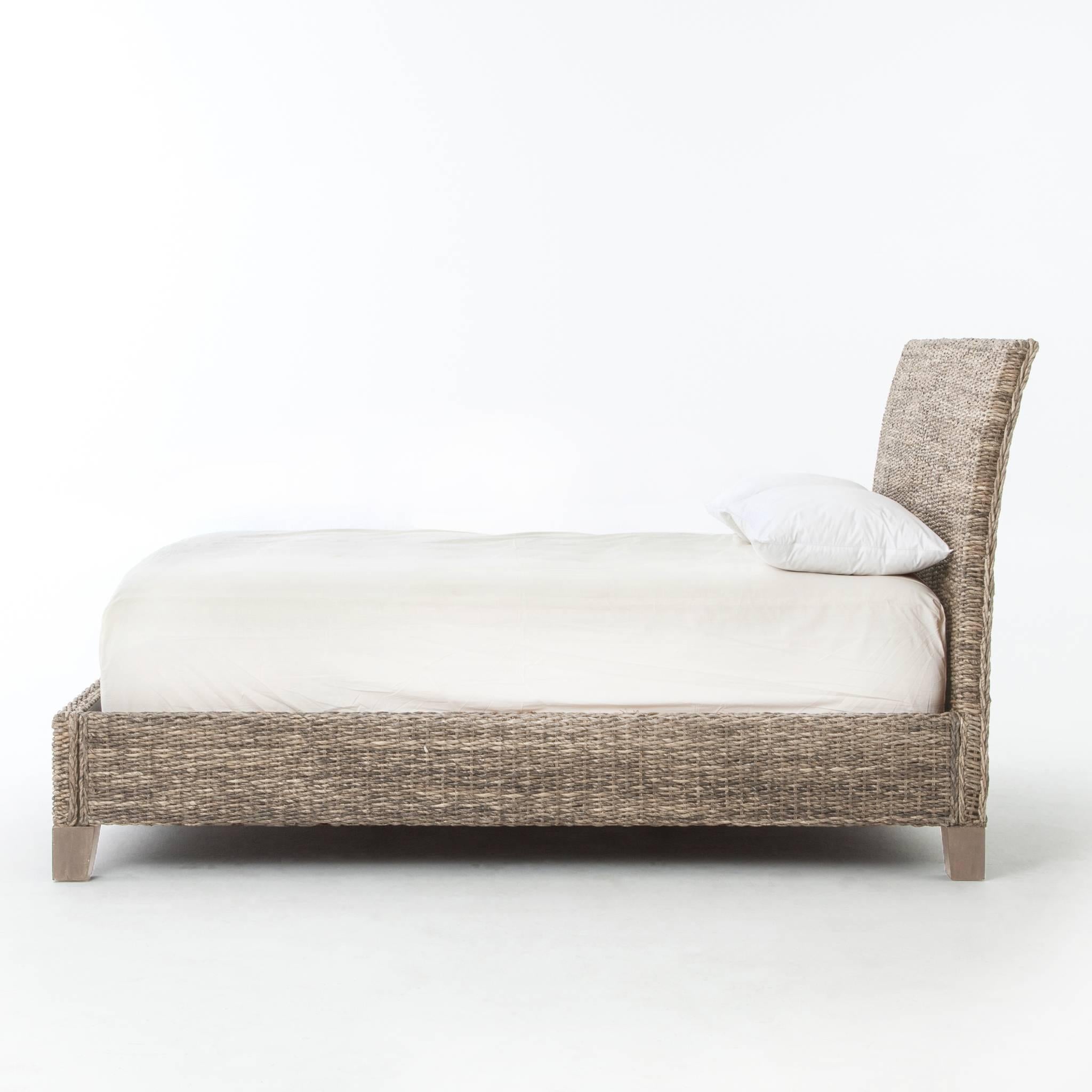 A stylish eco friendly complete bed, made from dried, woven banana leaf, in King and Queen
King $ 1895.00
Queen $ 1750.00.