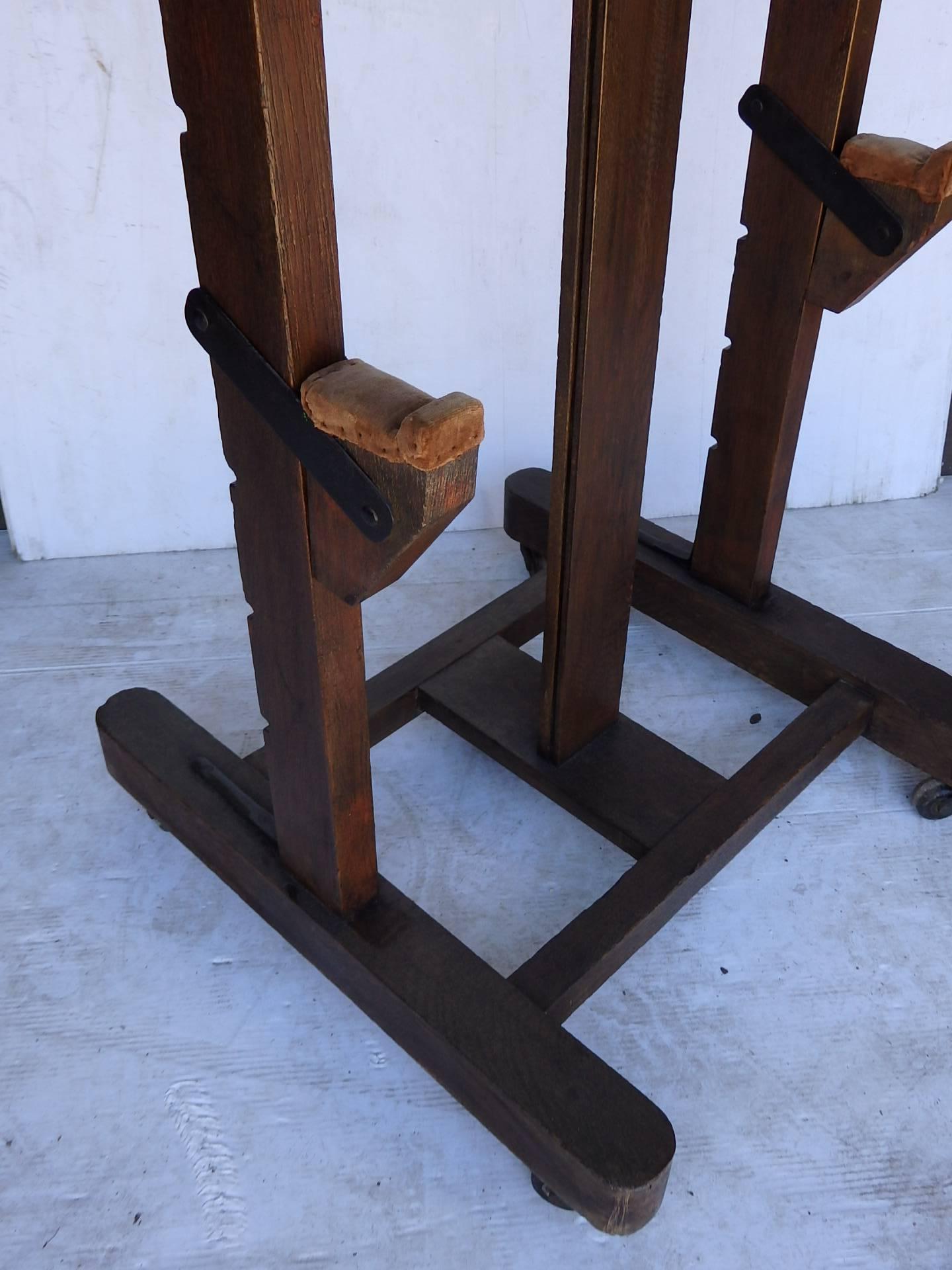 19th Century French Easel In Good Condition For Sale In Bridgehampton, NY