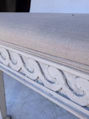 Carved Swedish Bench