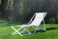 Deck Chair with Foot Stool