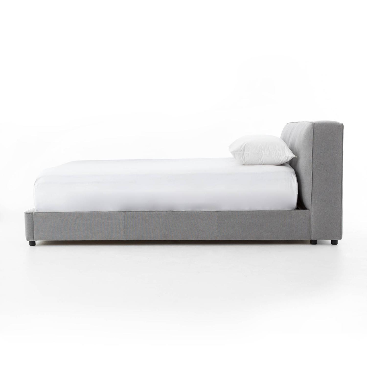 Upholstered Low Profile Bed For Sale at 1stdibs