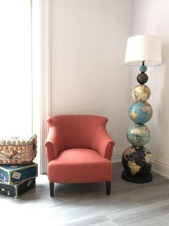 Vintage Globe Floor Lamps