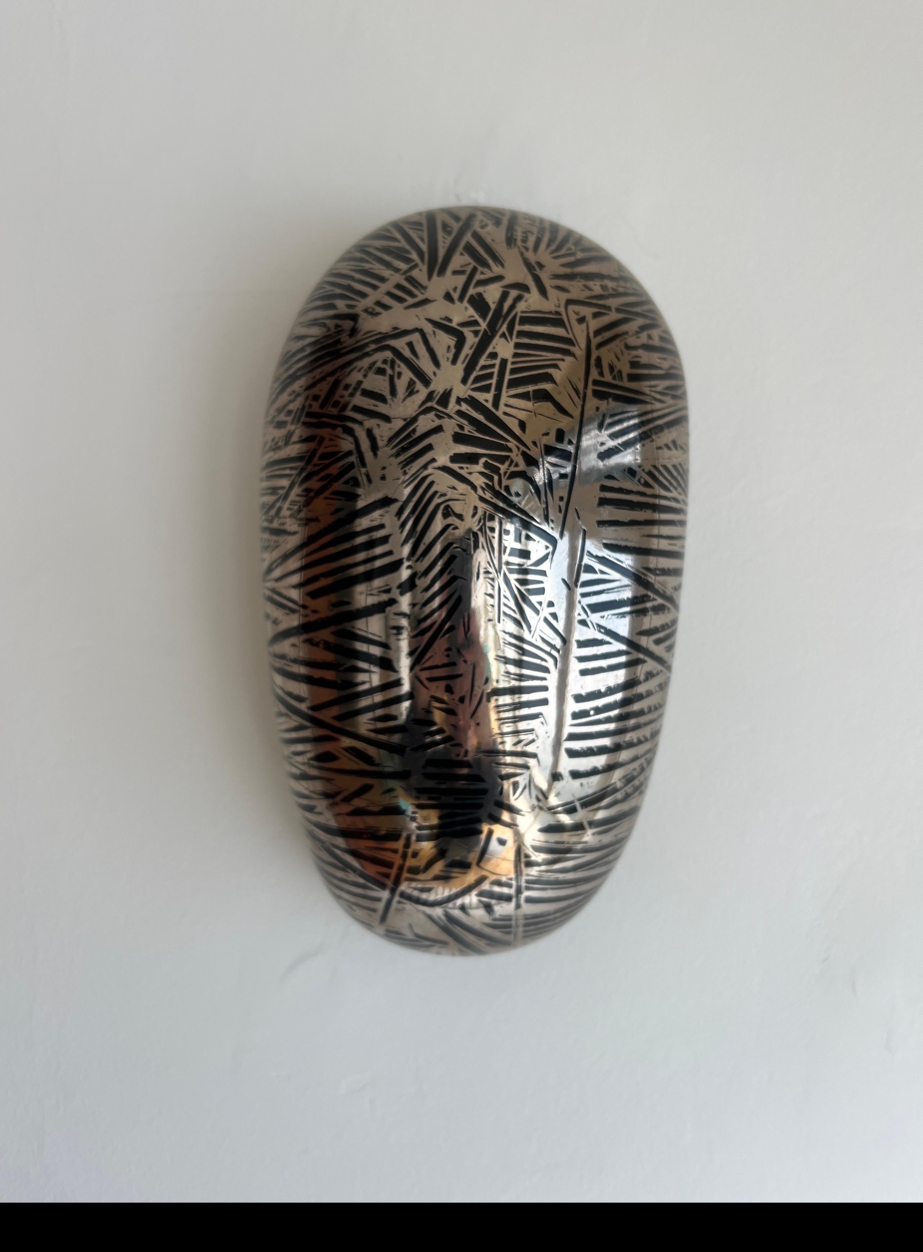 Escultura de cerámica de Emilio Scanavino ''Pane'', Arte moderno italiano, Arte cromado en venta 4