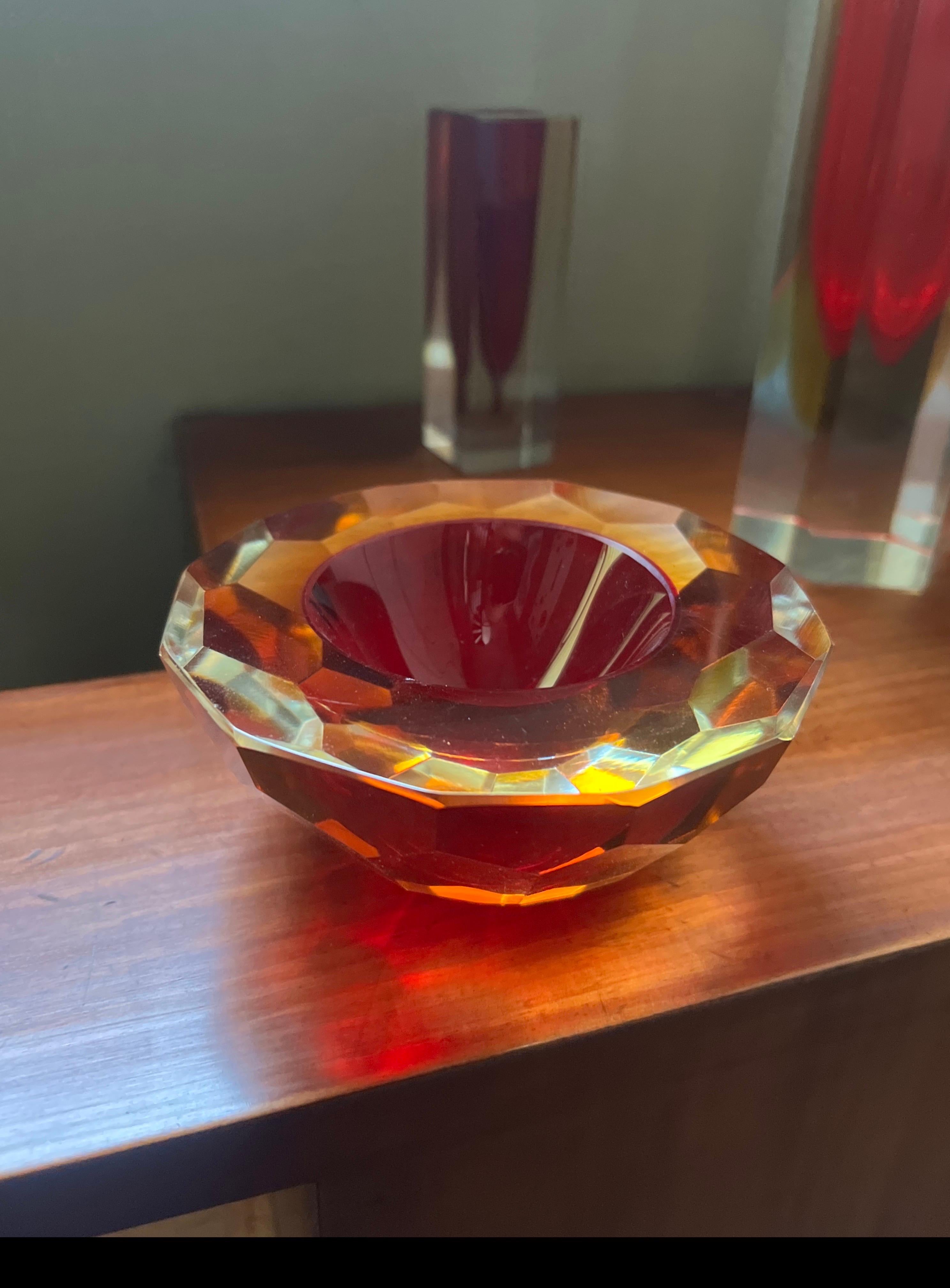 Cuenco/Cenicero de Murano Vintage Italian 