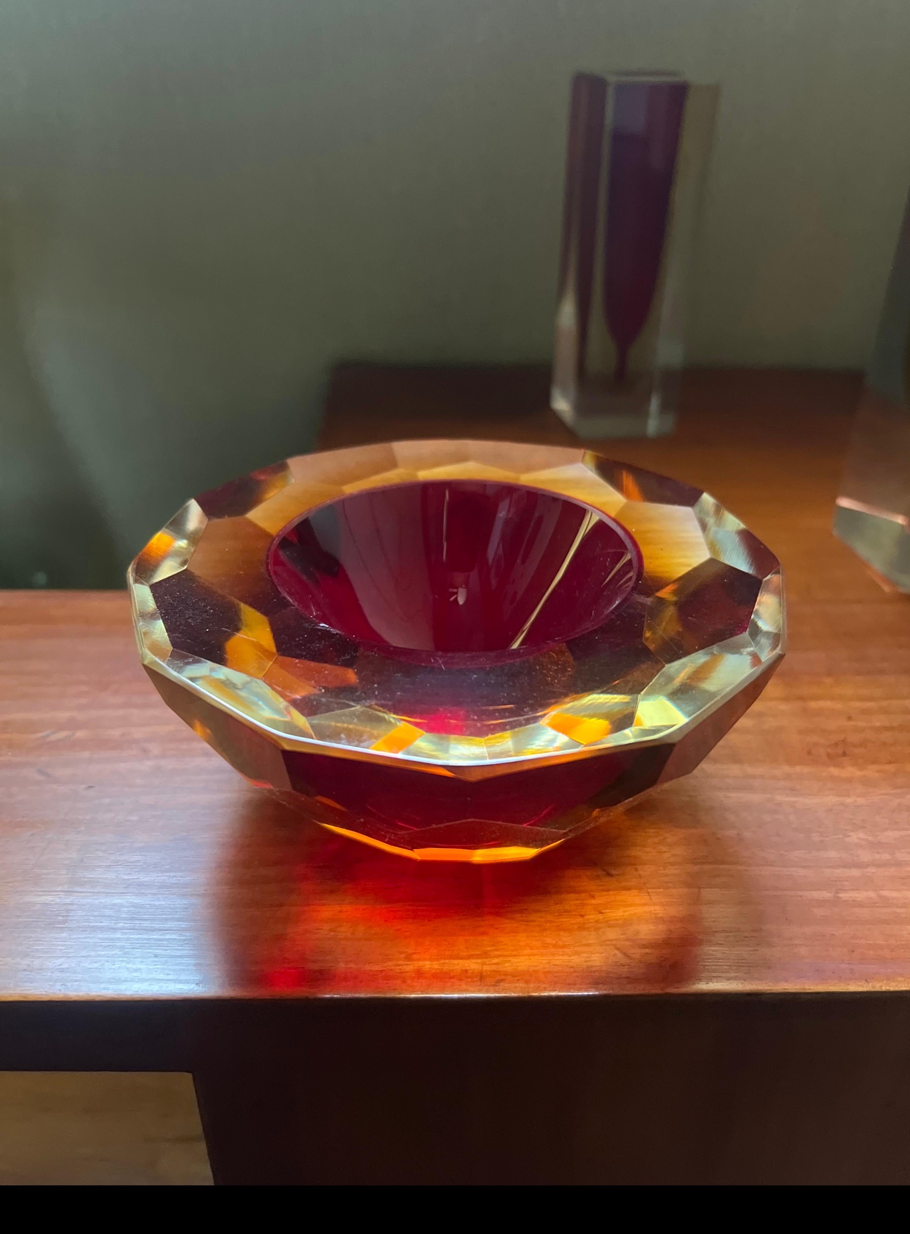 Cuenco/Cenicero de Murano Vintage Italian 