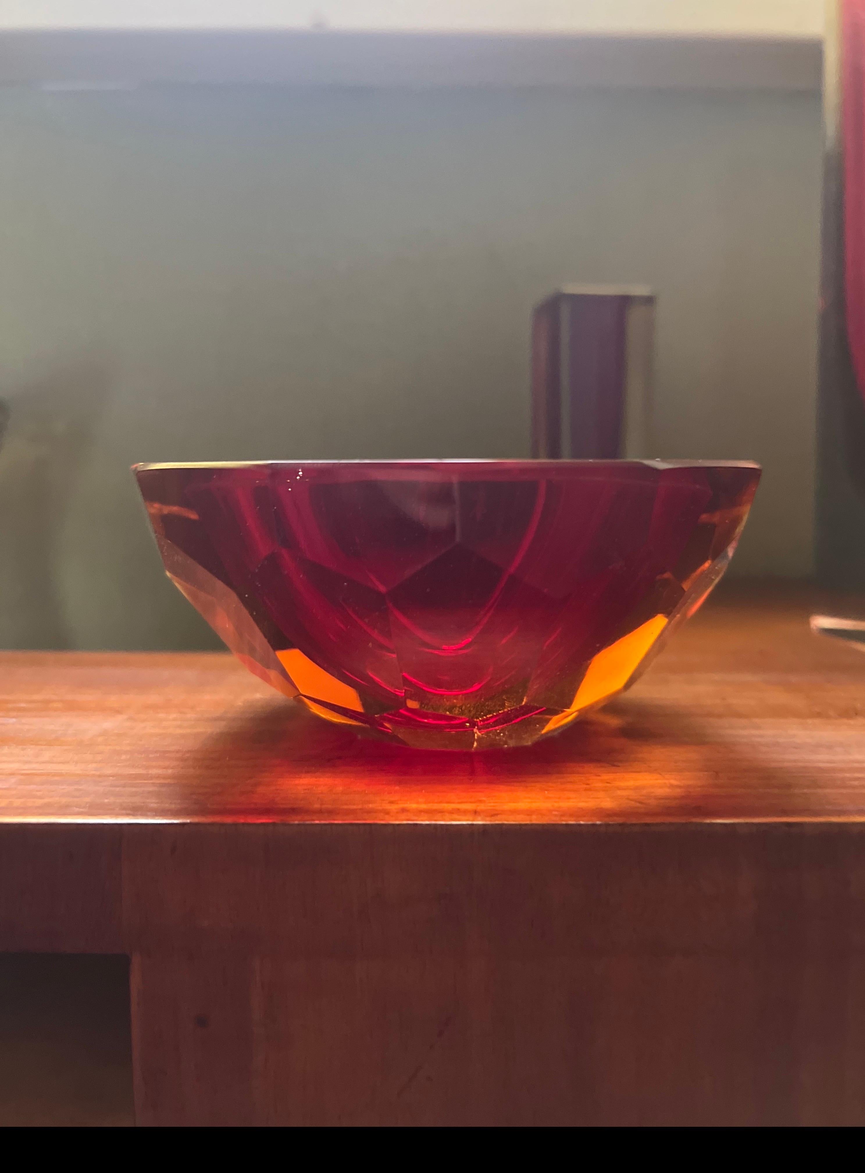 Cuenco/Cenicero de Murano Vintage Italian 