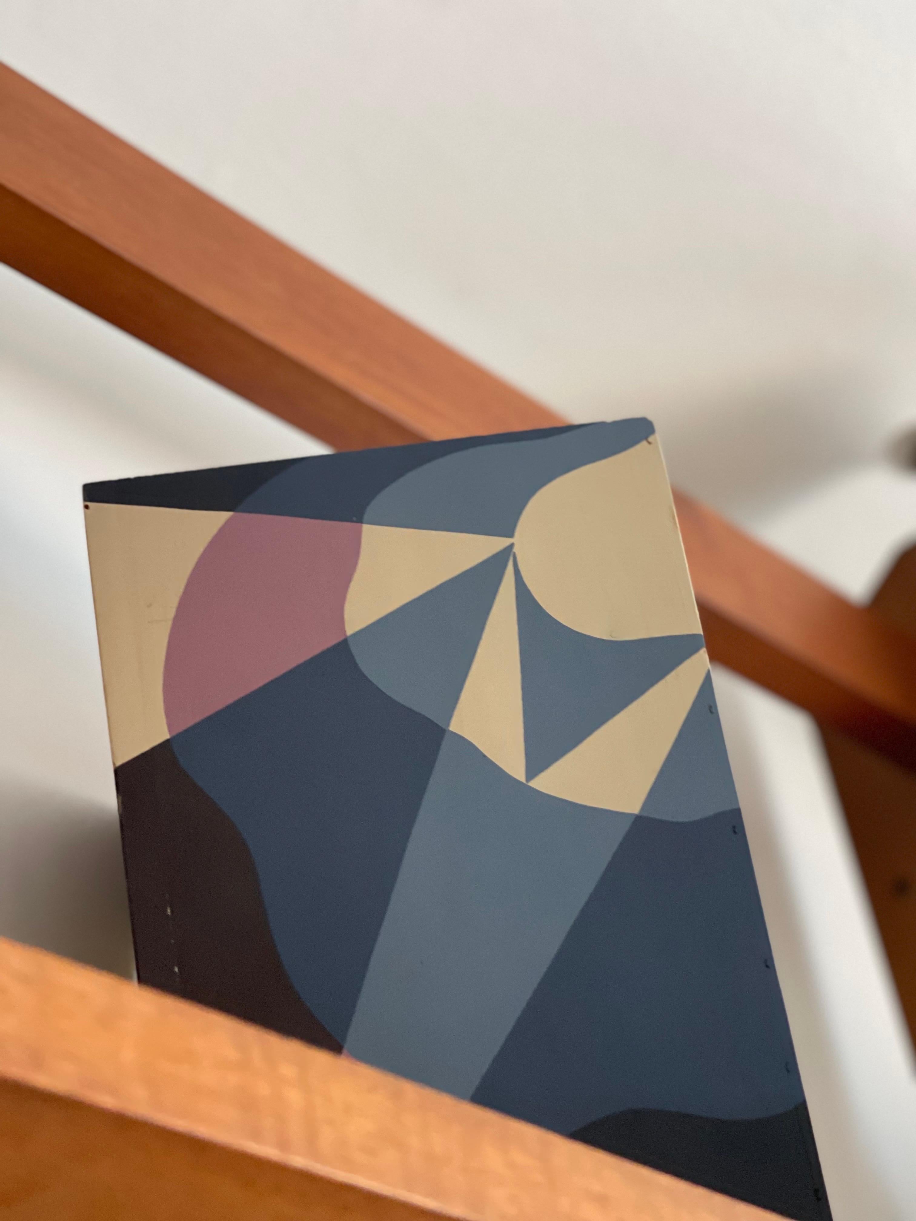 Giacomo Balla Vaso futurista italiano in legno Oggetto decorativo in vendita 3