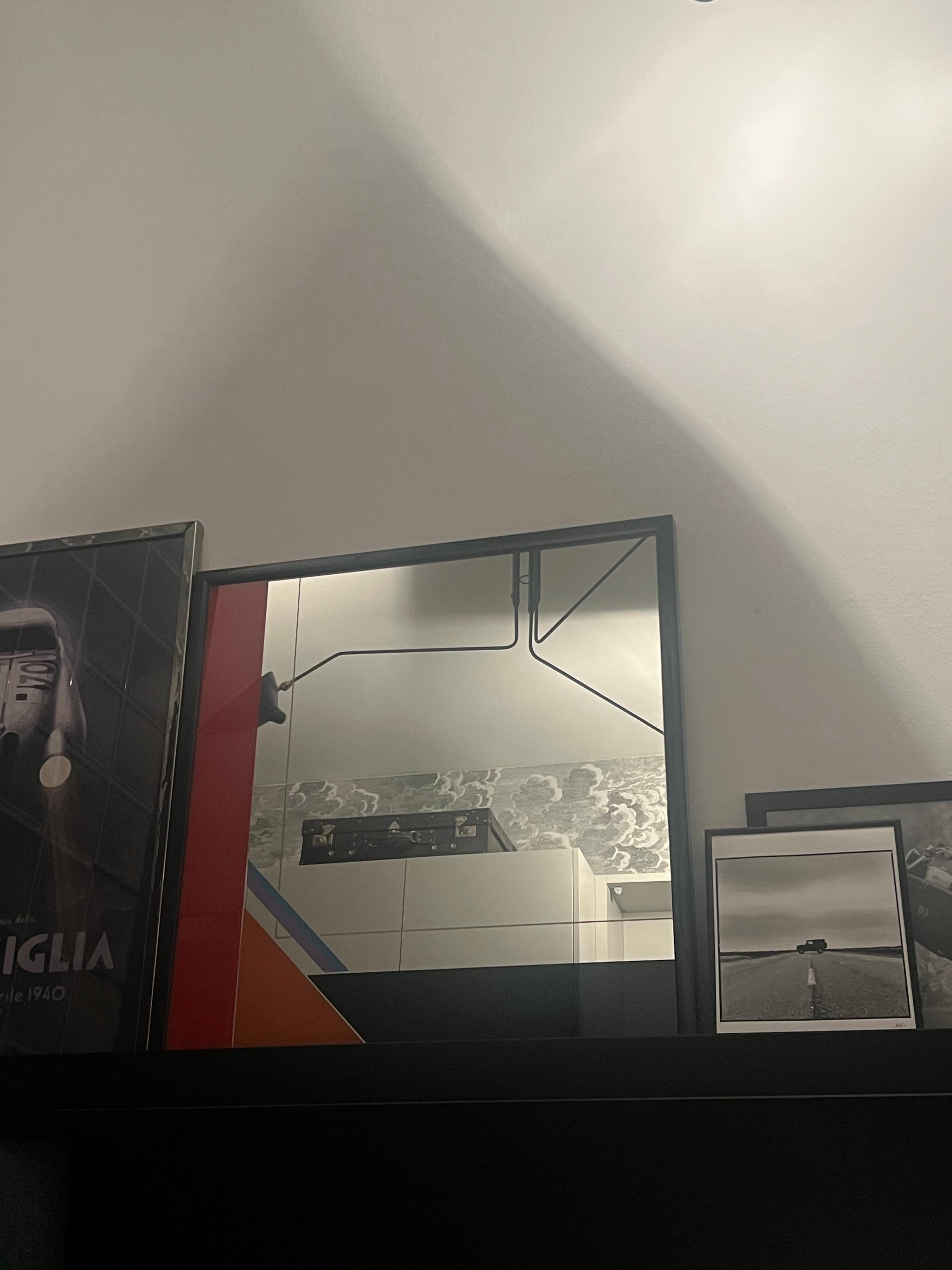 Miroir d'art décoratif de l'artiste italien Eugenio Carmi, style Memphis, amusant ! en vente 3