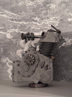 20th Century Ducati Motorbike Engine Block, Man Cave Decorative, Industrial