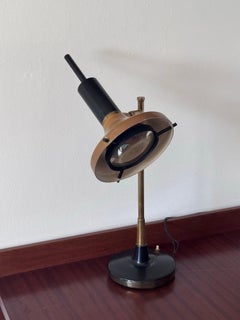 Mid 20th Century Mod. 553 Table Lamp by Oscar Torlasco for Lumi, Italian Design