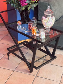 Serving Trolley by Cesare Lacca for Cassina, Vintage Bar Cart, Italian Design