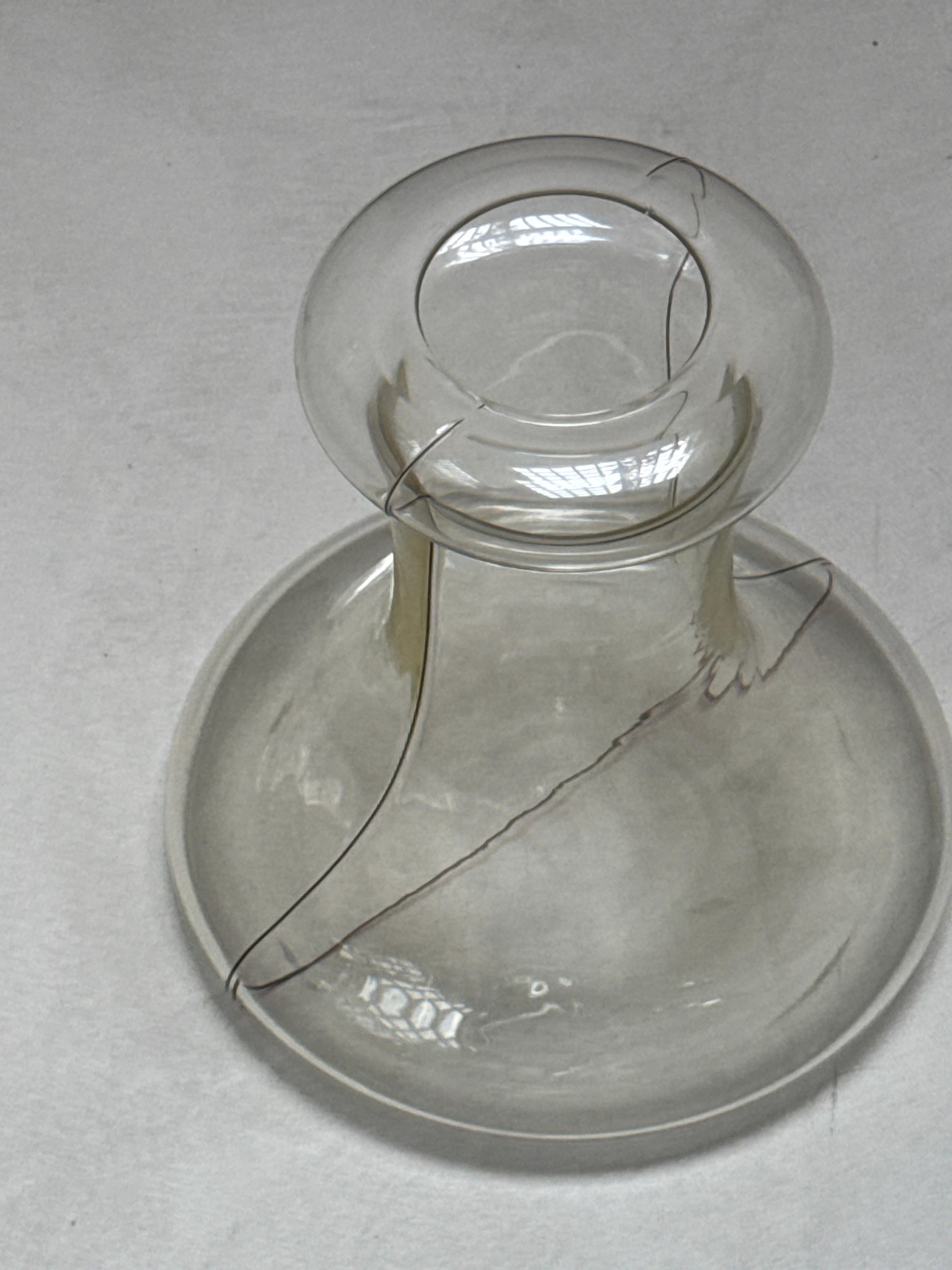 Late 20th Century Murano glass by Renato Toso - Fratelli Toso - Massive  Vase For Sale