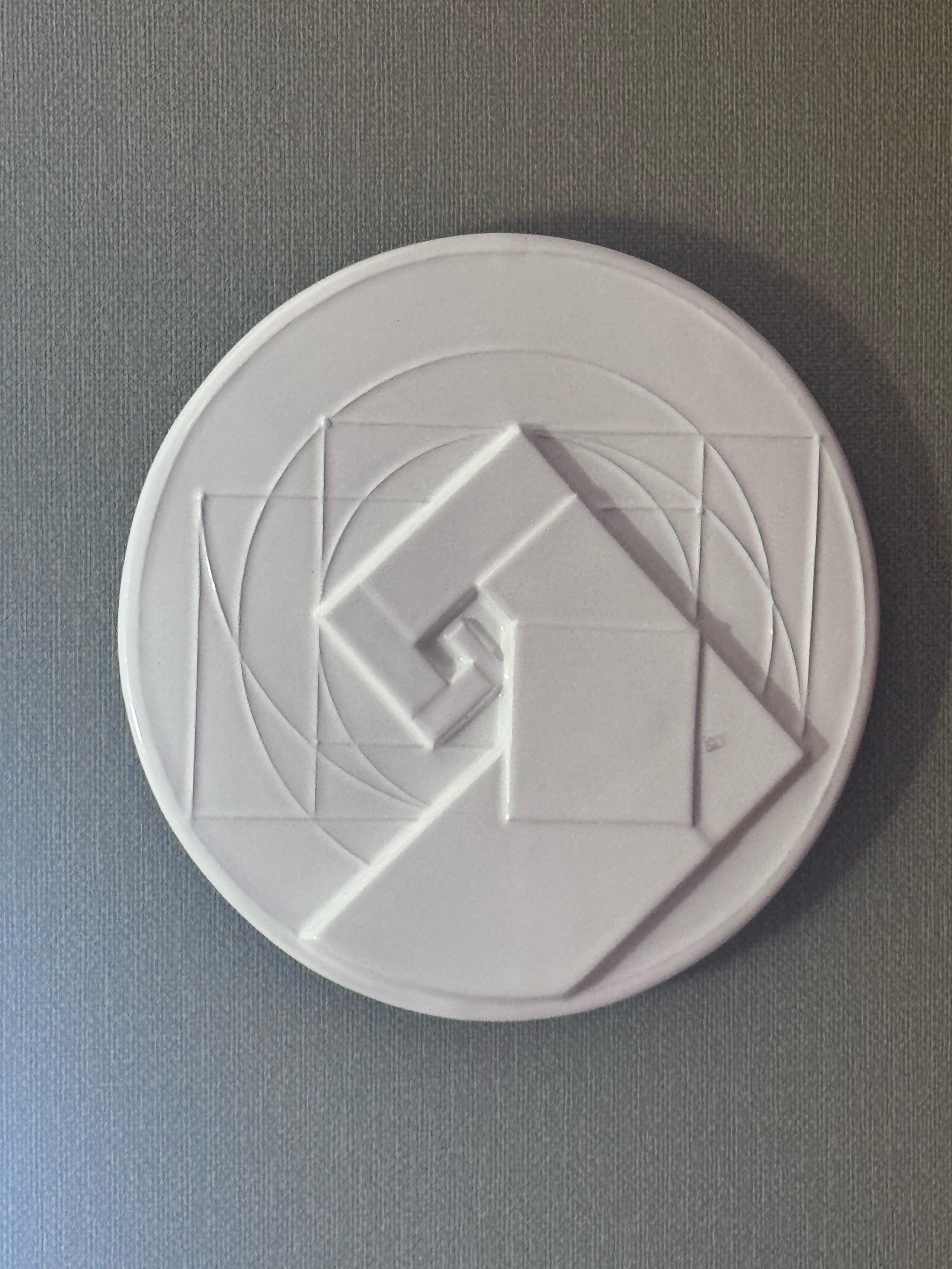 Wall Ceramic decoration / artwork by Gio Pomodoro For Sale