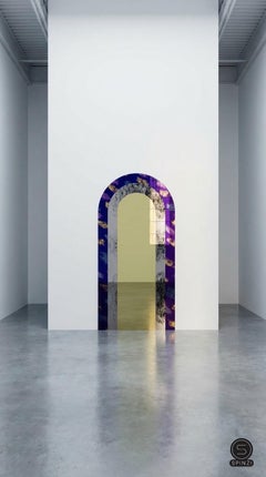 Huge & Unique Arch Portal Mirror by Spinzi, Handmade in Italy