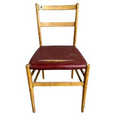 Sedia da pranzo Leggera Mid Century di Gio Ponti per Cassina