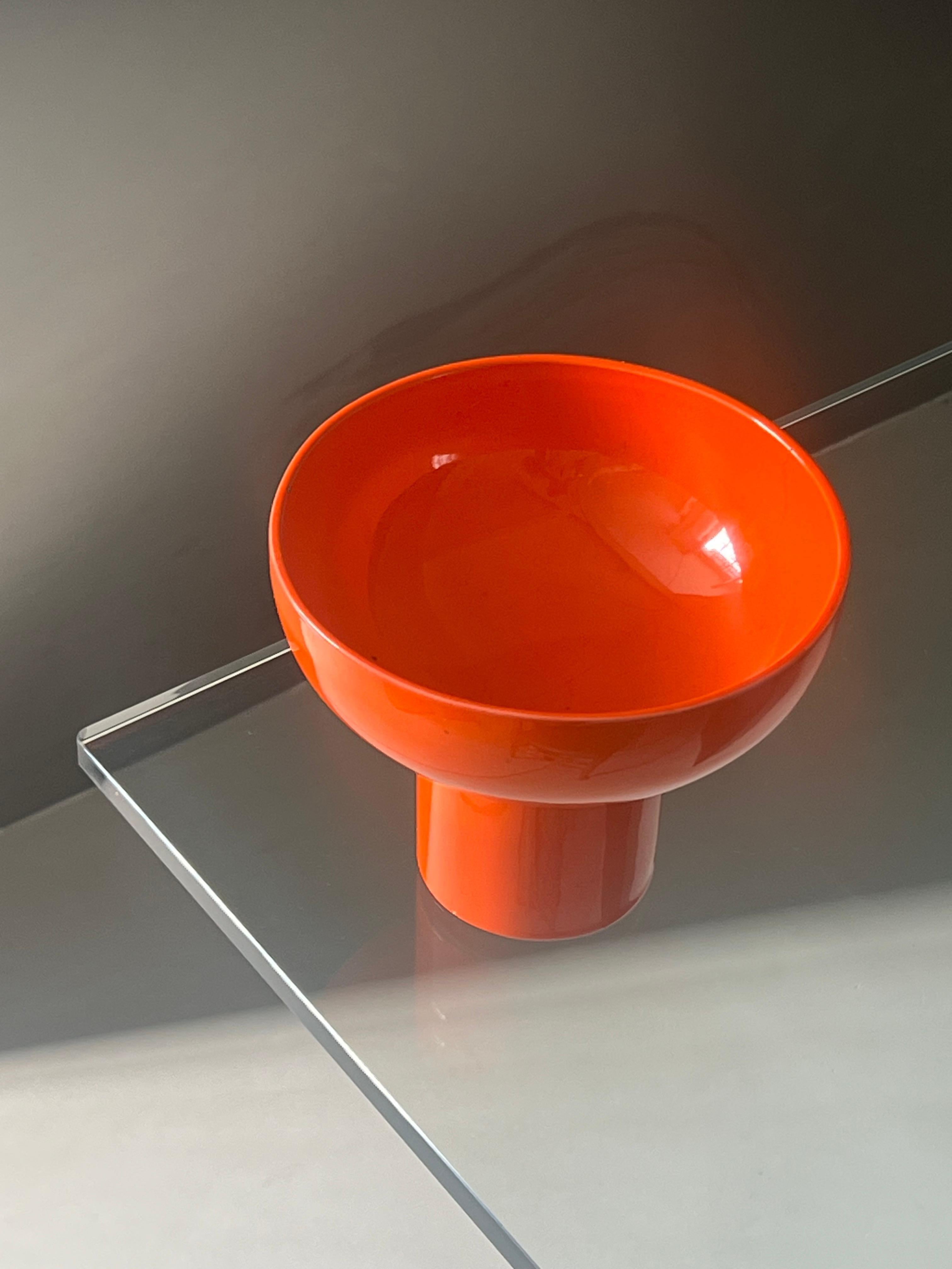 Vaso scultura in ceramica di Gabbianelli realizzato in Italia negli anni '60, accento da libreria in vendita 3