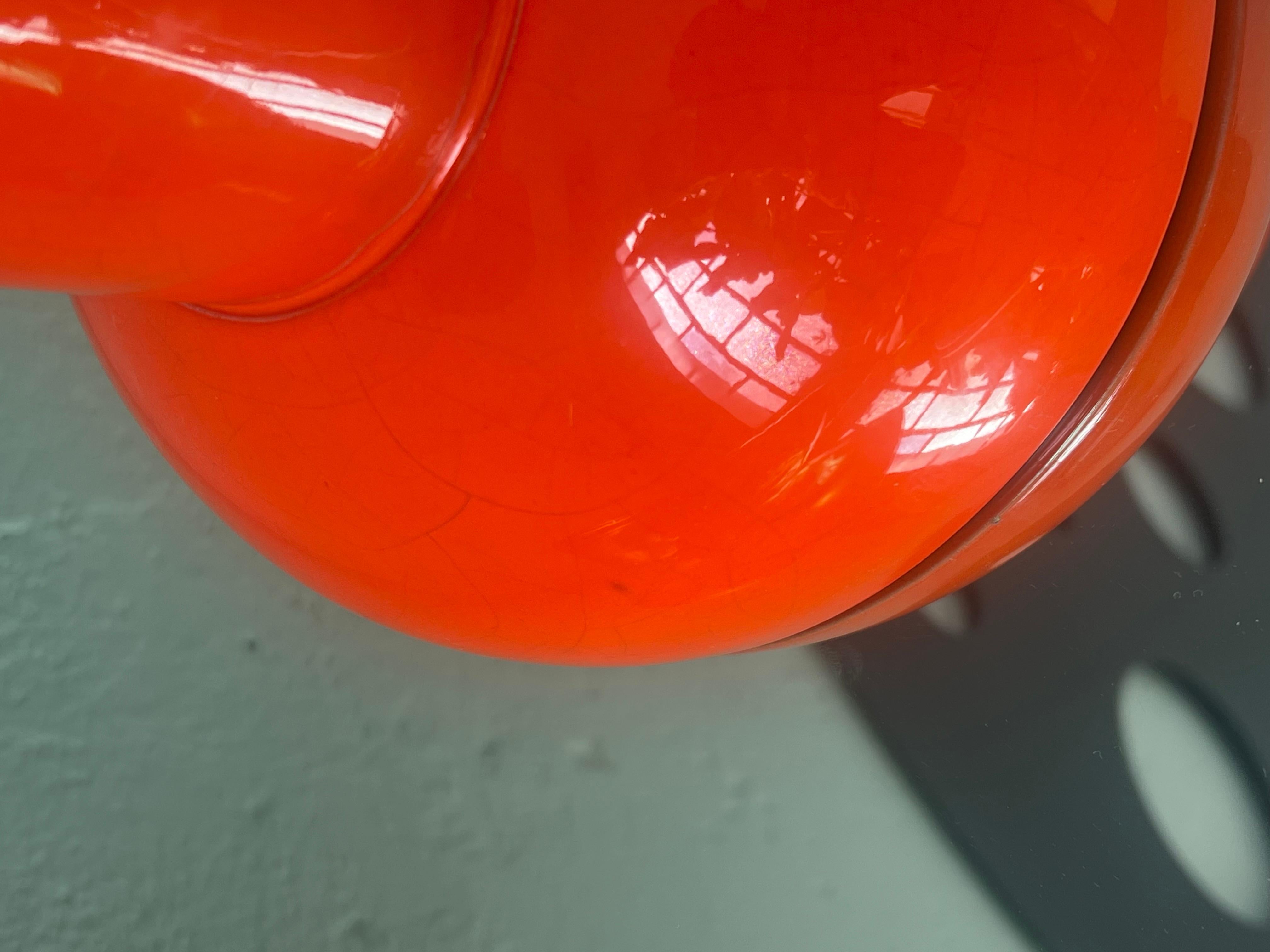 Vaso scultura in ceramica di Gabbianelli realizzato in Italia negli anni '60, accento da libreria in vendita 10