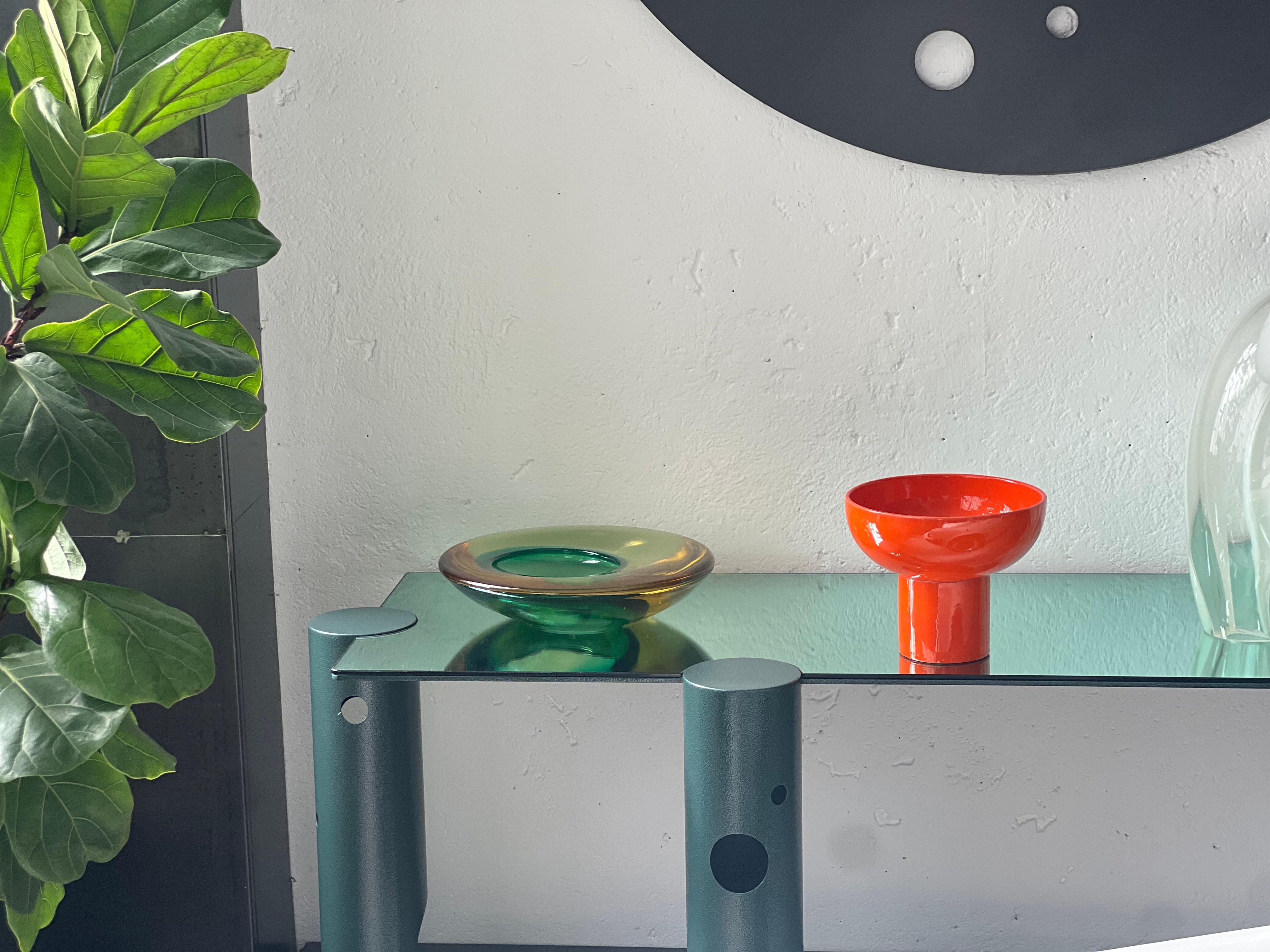Vaso scultura in ceramica di Gabbianelli realizzato in Italia negli anni '60, accento da libreria in vendita 8