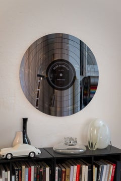 ''Disco Mirror'' Vinyl Wall Mirror By Spinzi Milano 2026, L Size