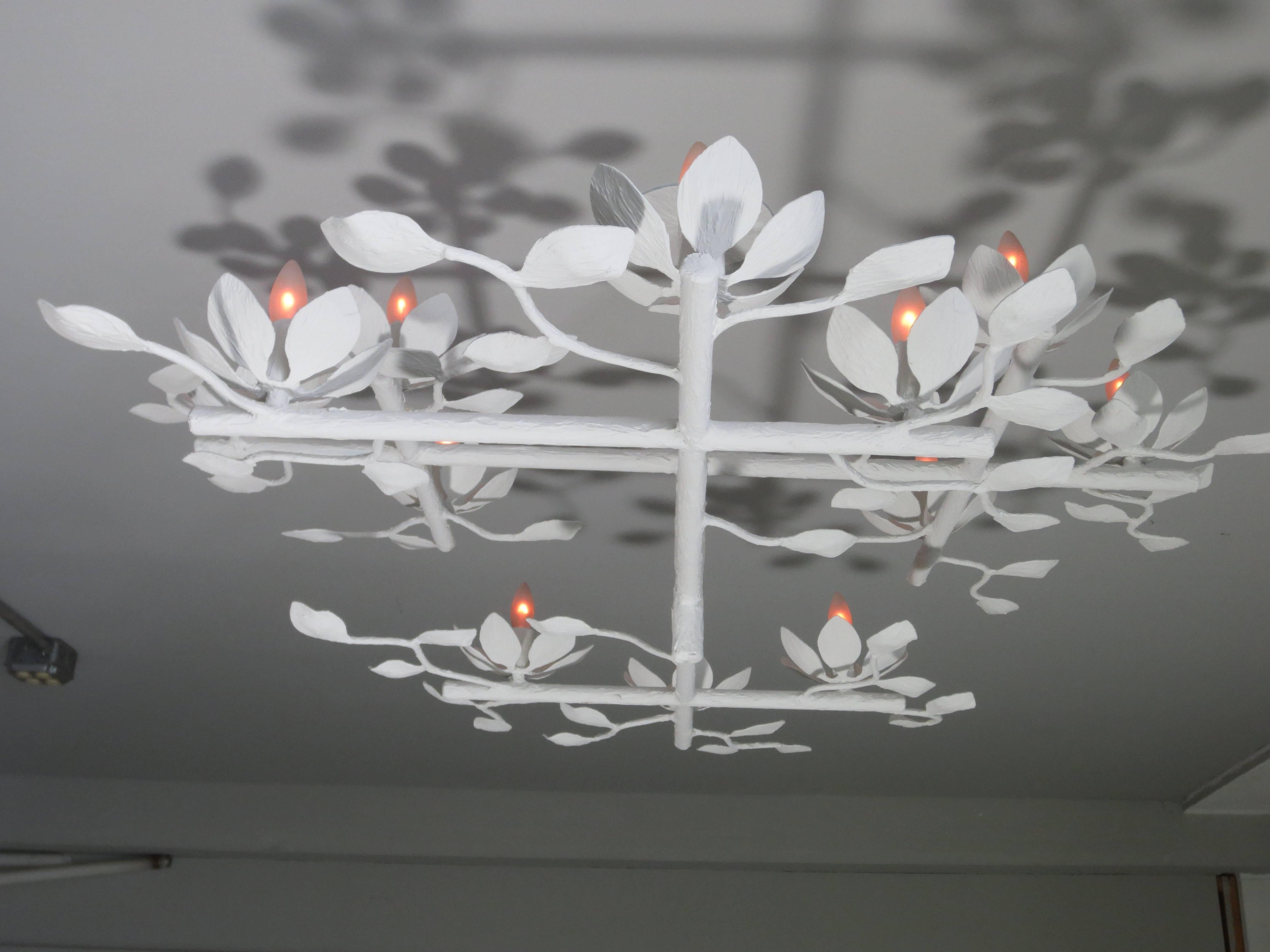 American Garden Chandelier Two Layer For Sale