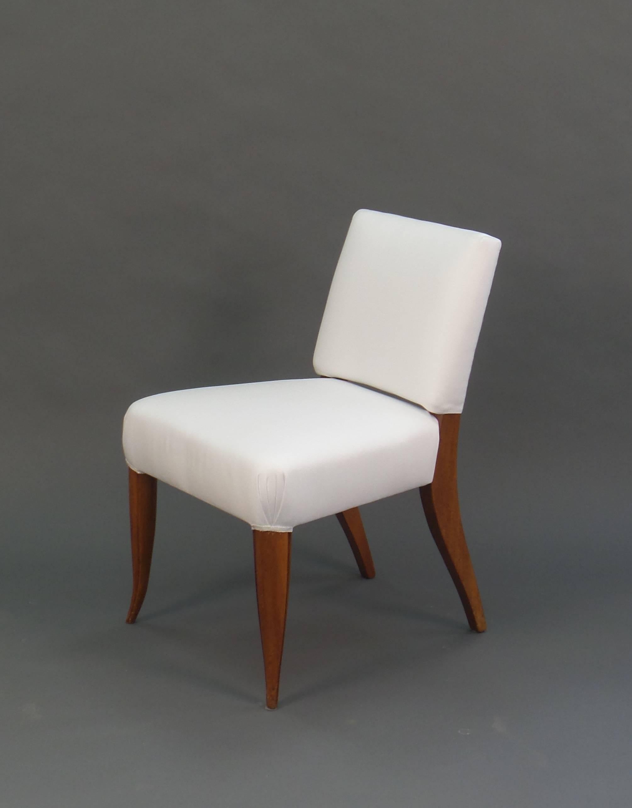 Contemporary Art Deco Style Dining Chair For Sale