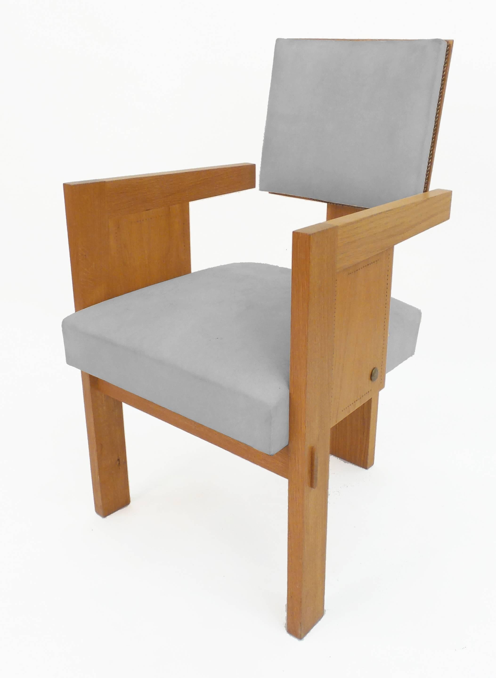 Mid-Century Modern Modern Sornay Style Chair For Sale