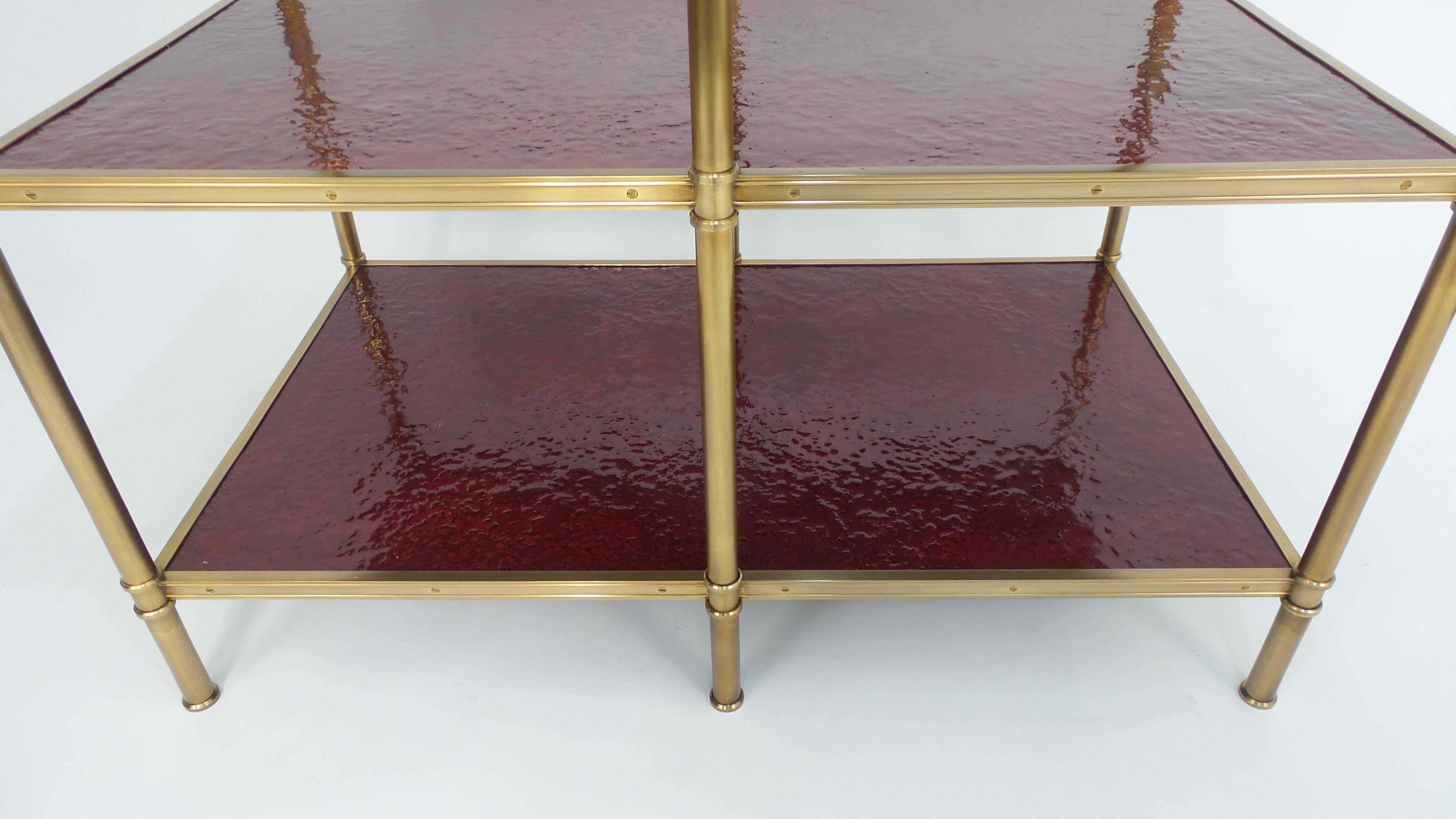 Cole Porter Etagere in Molten Gypsum In Excellent Condition For Sale In Long Island City, NY