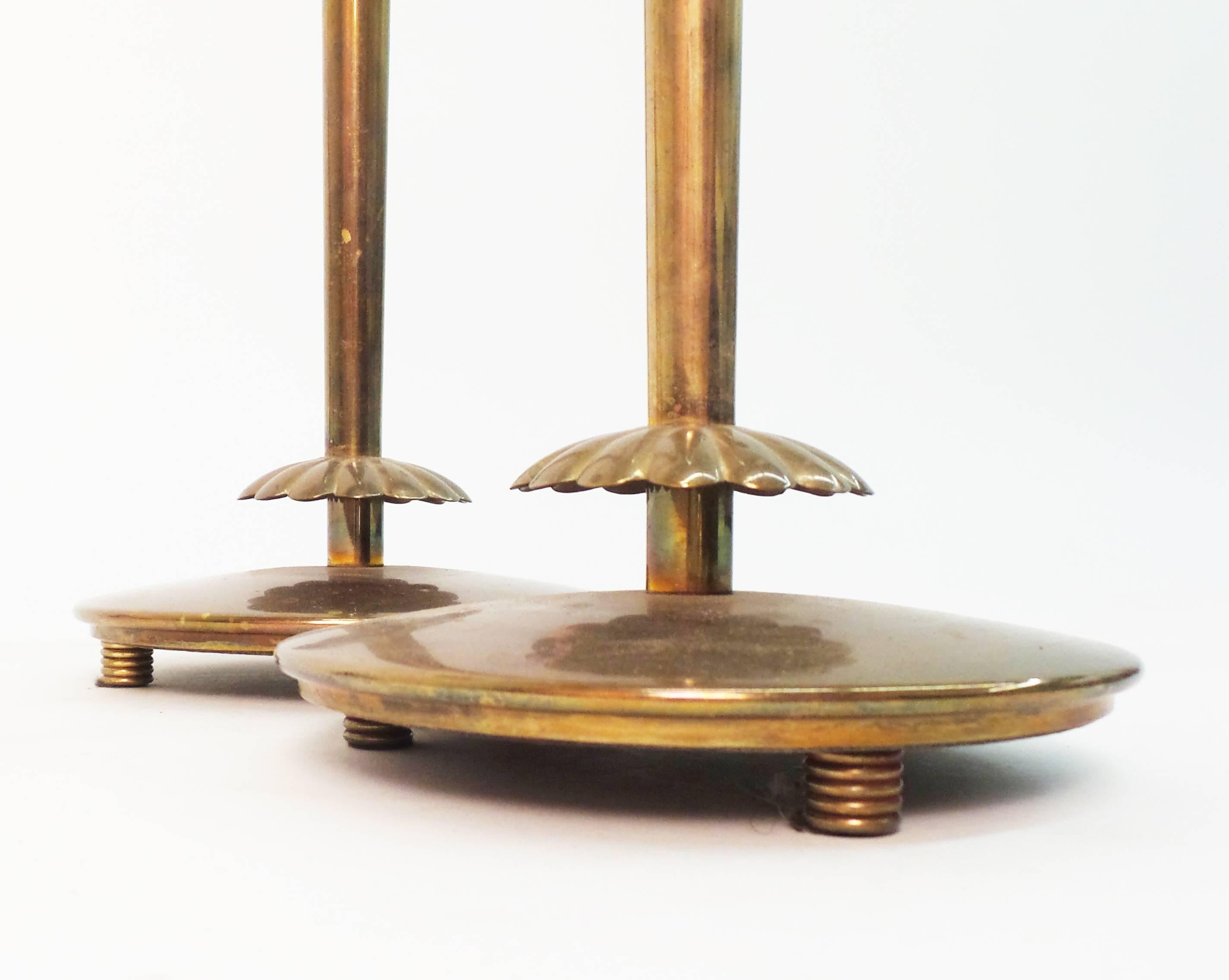 Art Deco Candelabra by Walter Von Nessen for Chase In Excellent Condition For Sale In Long Island City, NY