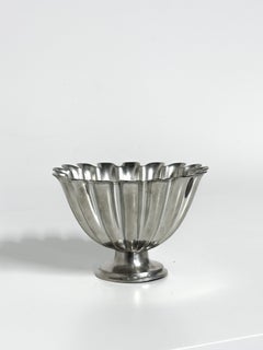 Scandinavian Bowl In Pewter, Just Andersen, Denmark, ca 1920's