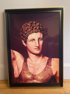 Olga Tobreluts, Hermes in D&G, Pop Art Portrait of a Classical Statue, 2003.