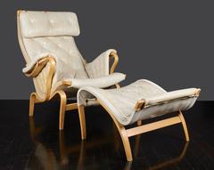 Bruno Mathsson Chair & Ottoman