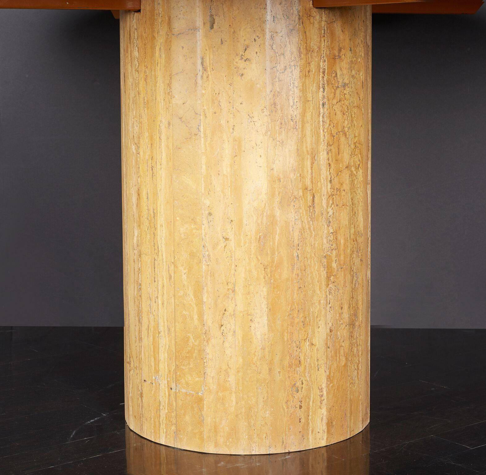 20th Century Travertine Table For Sale