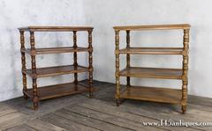 Pair of French Dessert Consoles