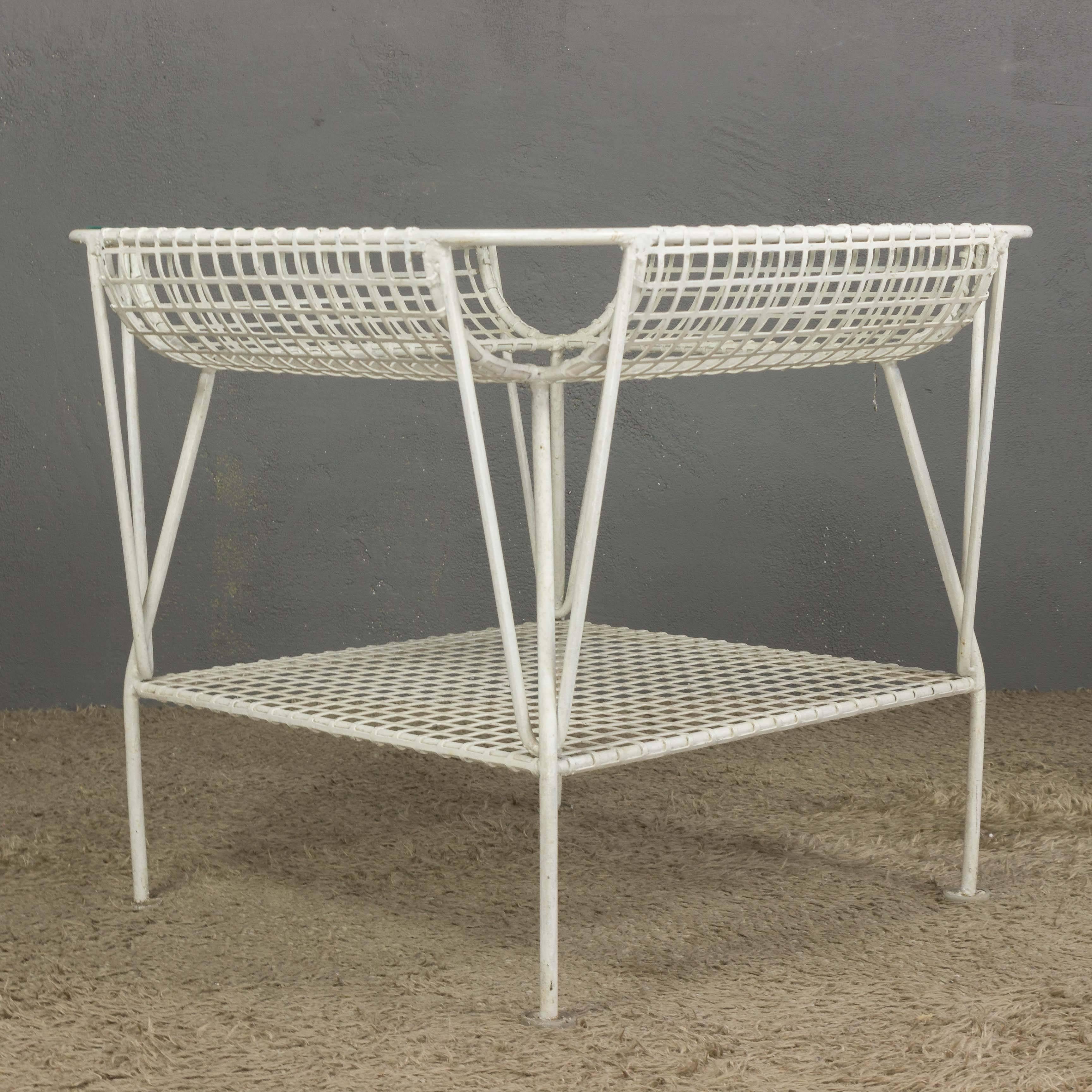 Mid-20th Century American Mid-Century Garden End Table