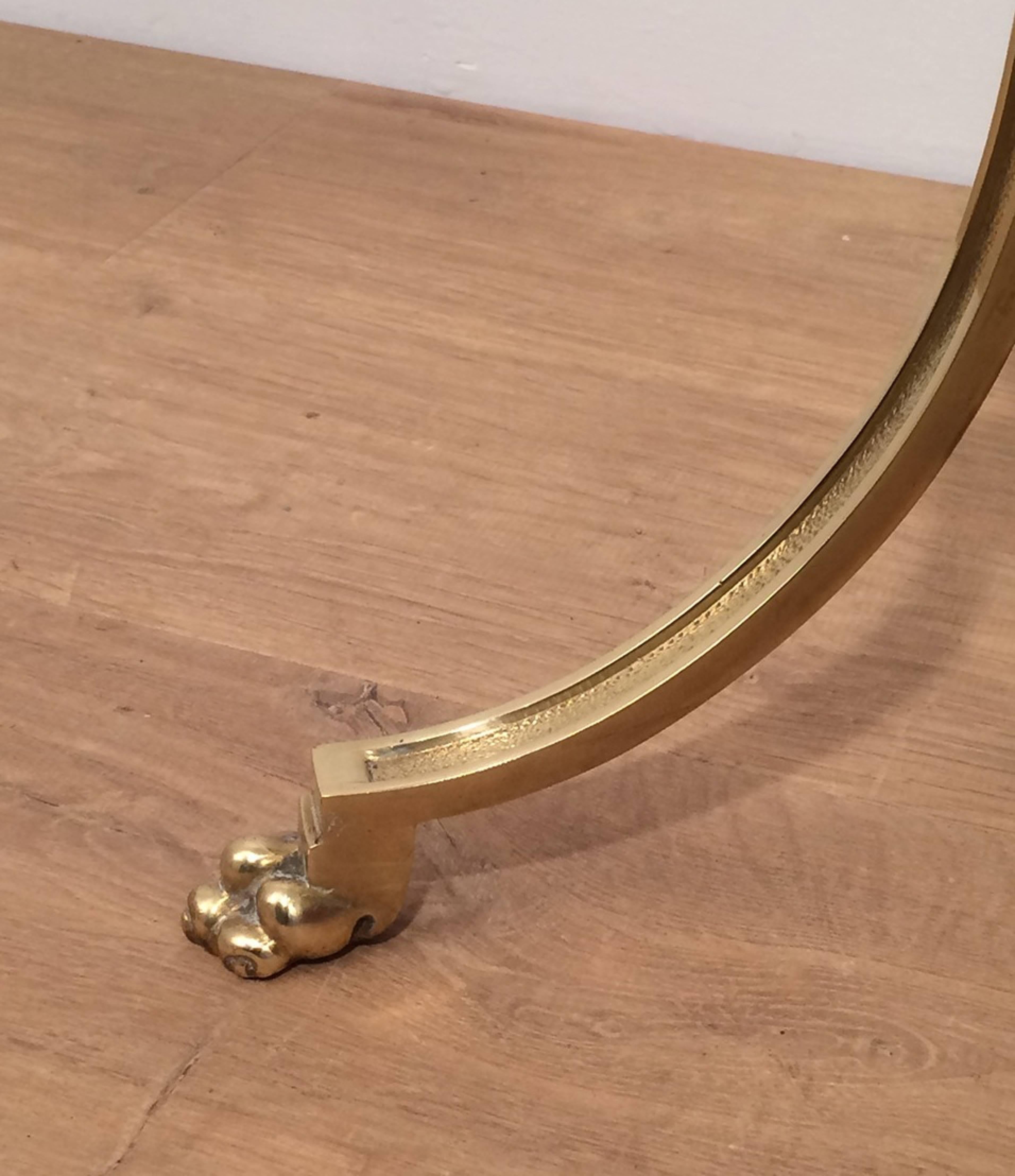 French Brass and Bronze Floor Lamp by Maison Jansen 3