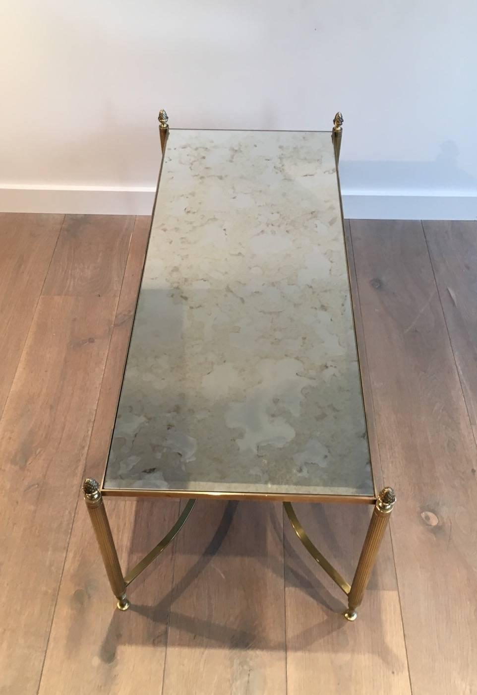 antique mirror coffee table