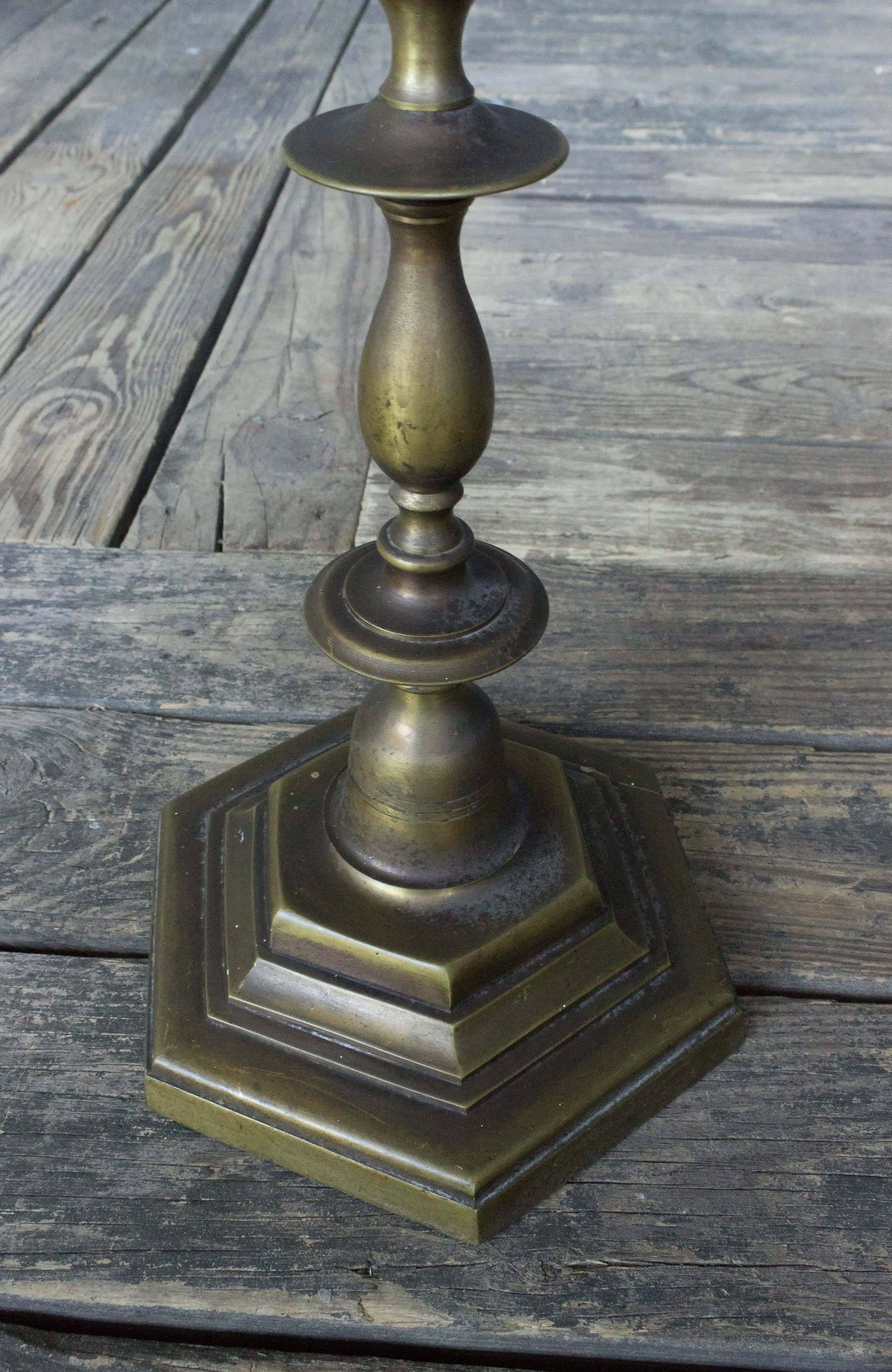 1940s French Bronze Floor Lamp 2