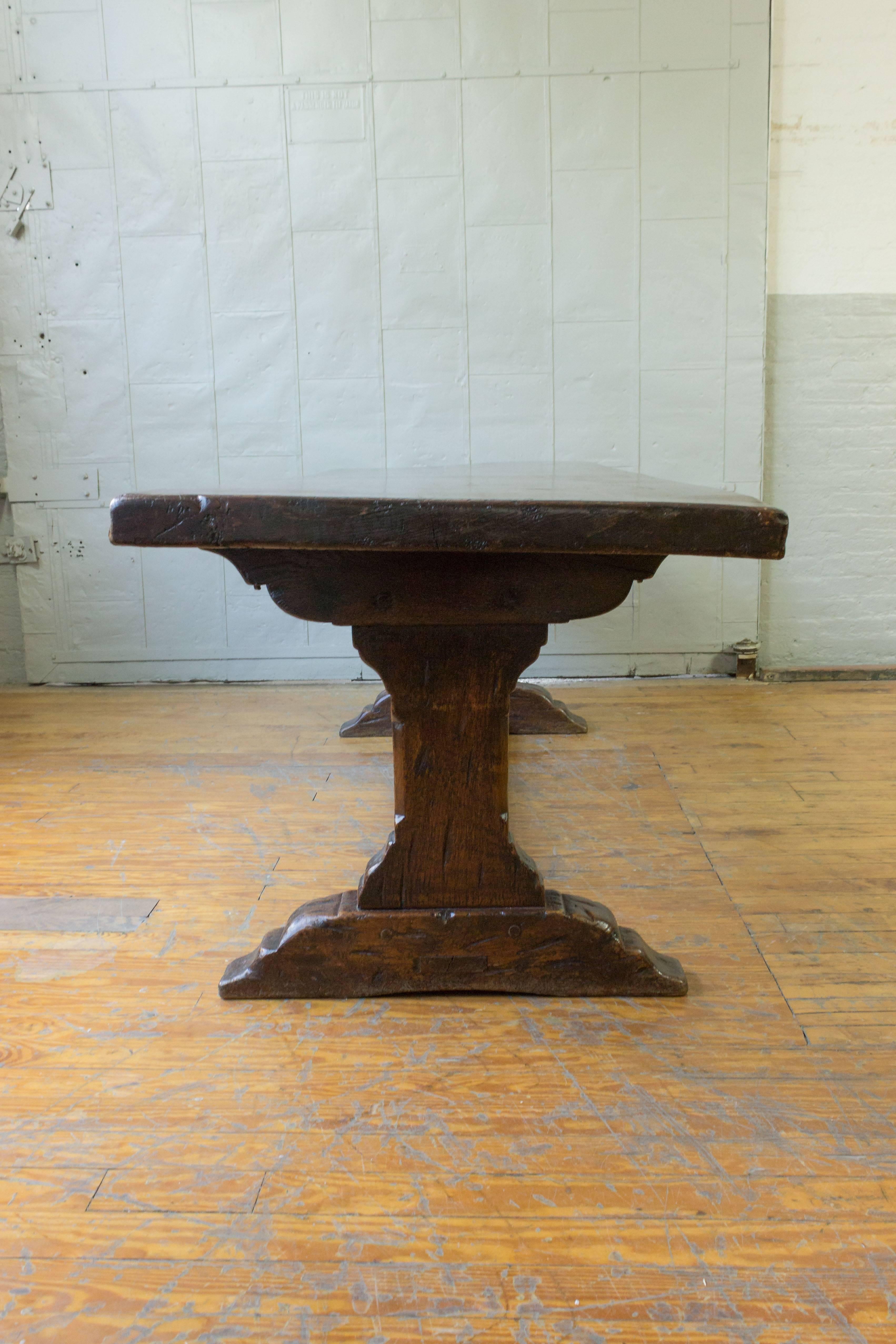 French, Early 19th Century Monastery Table 3