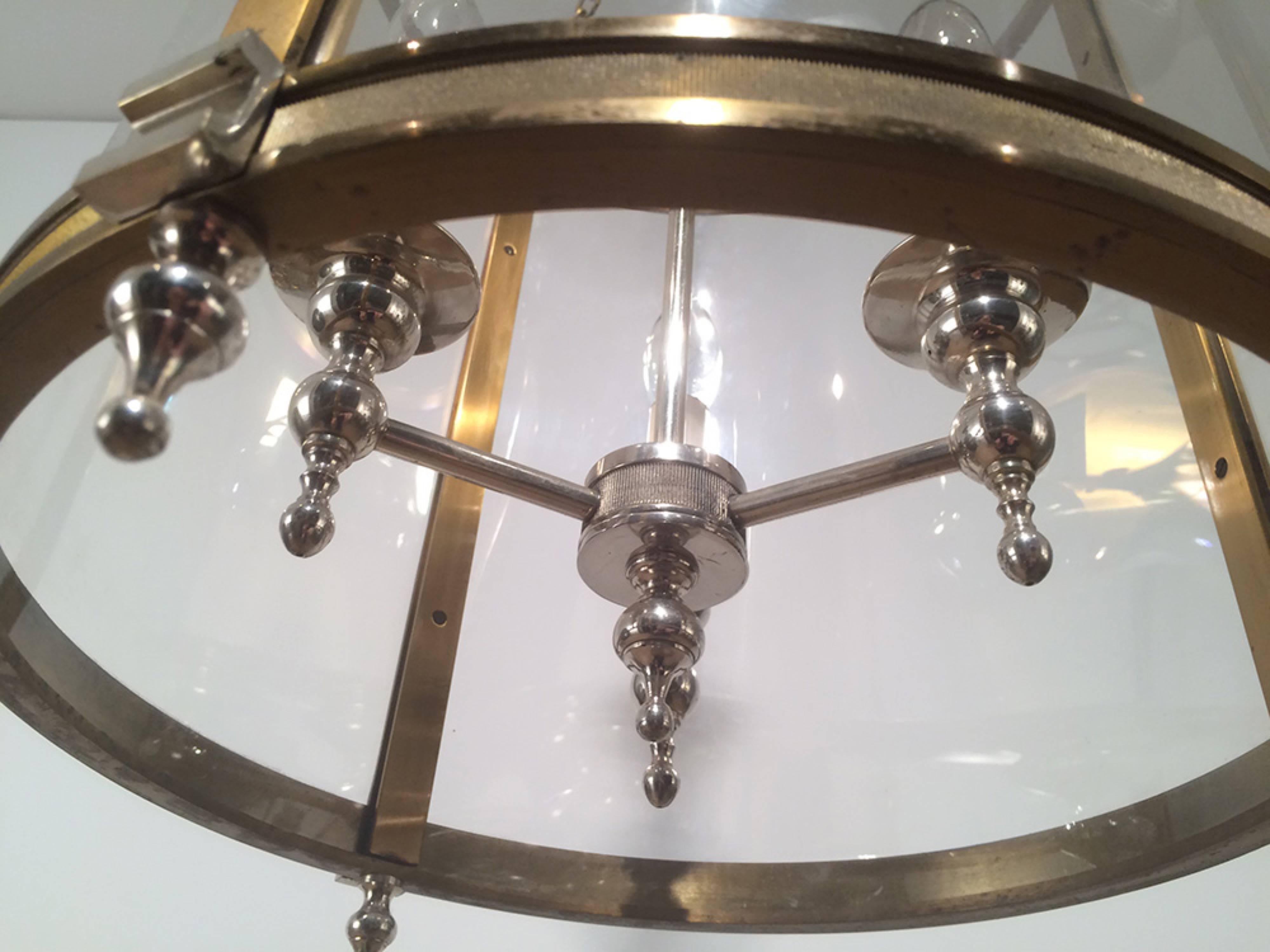1970s French Neoclassical Style Hanging Lantern 1