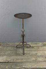Spanish Wrought Iron Martini Table