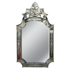 1920s Italian Venetian Mirror